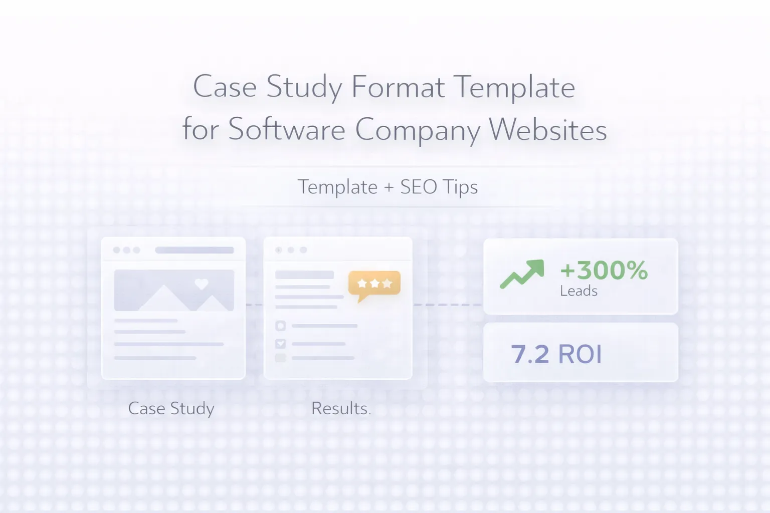 Case Study Format Template for Software Company Websites
