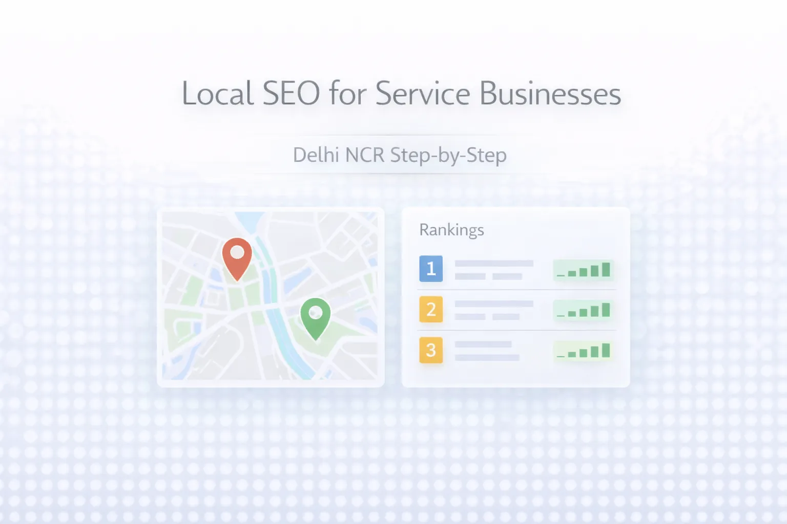 Local SEO for Service Businesses (Delhi NCR): Step-by-Step Guide