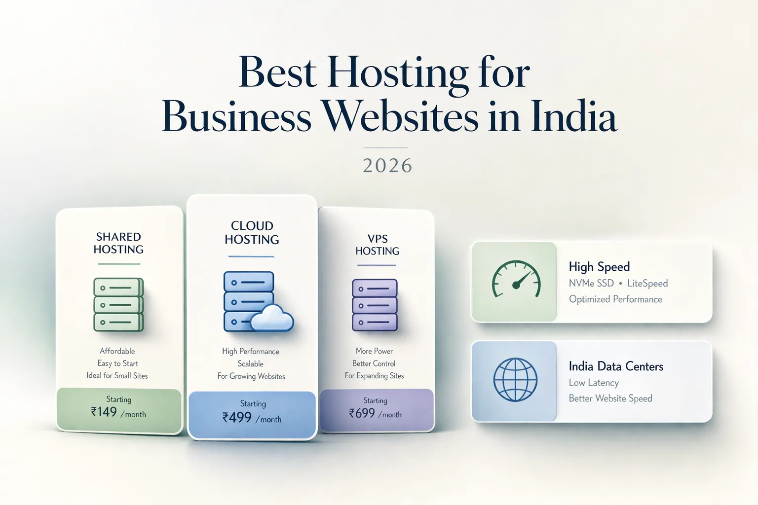Best Hosting for Business Websites in India (2026): What to Choose and Why