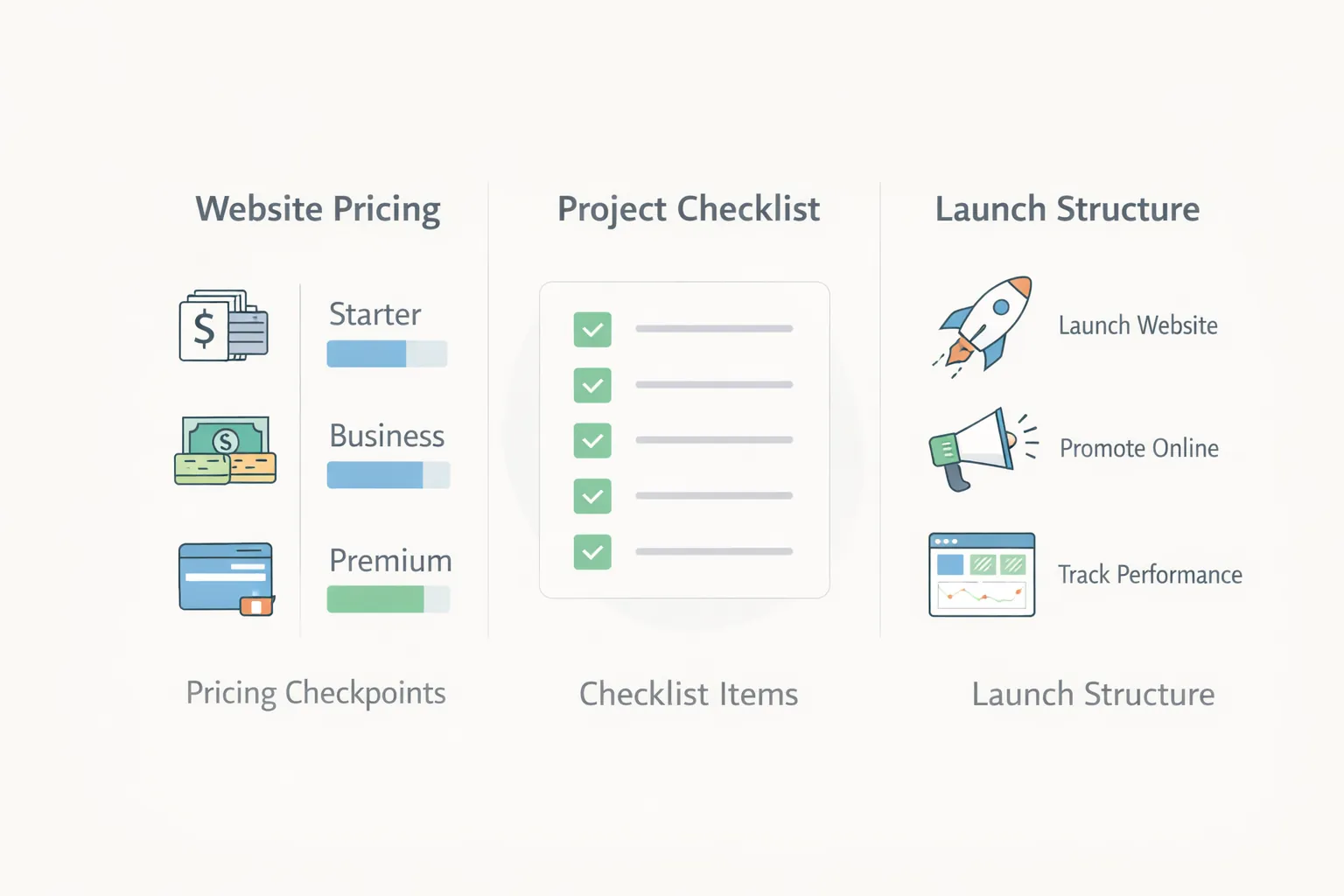 Bulandshahr website checklist infographic
