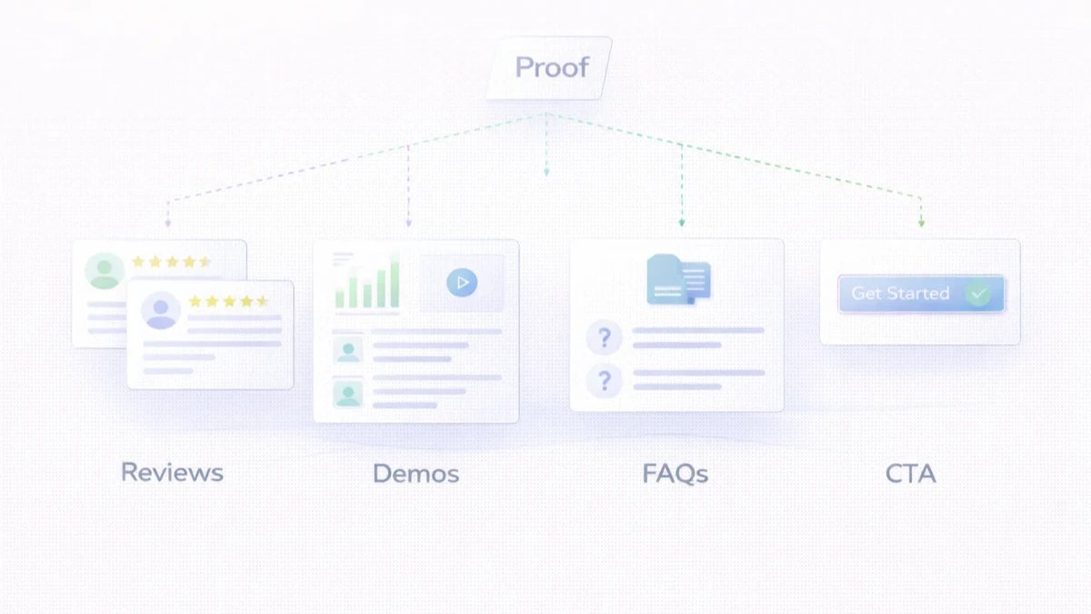 Website trust infographic