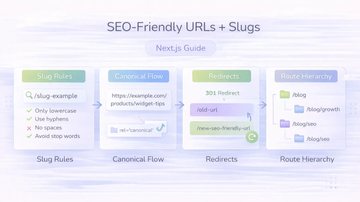 SEO-friendly URL infographic