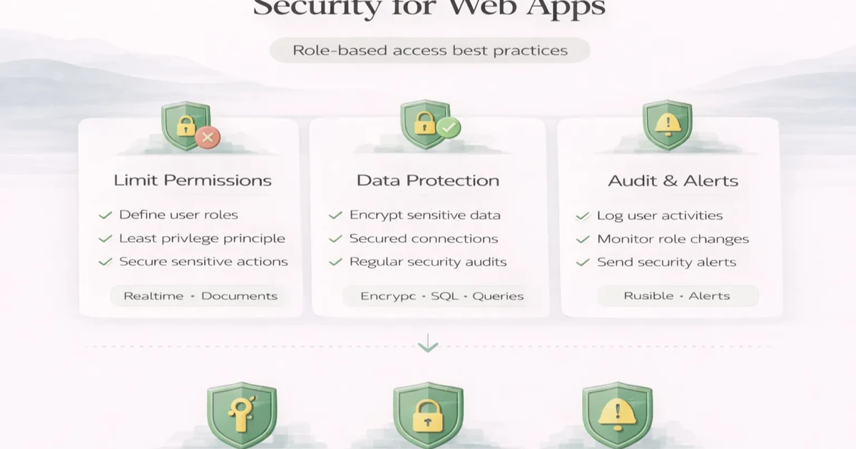Security for Web Apps: Role-based access best practices