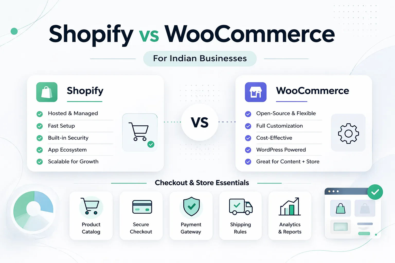 Shopify vs WooCommerce for Indian Businesses (2026)
