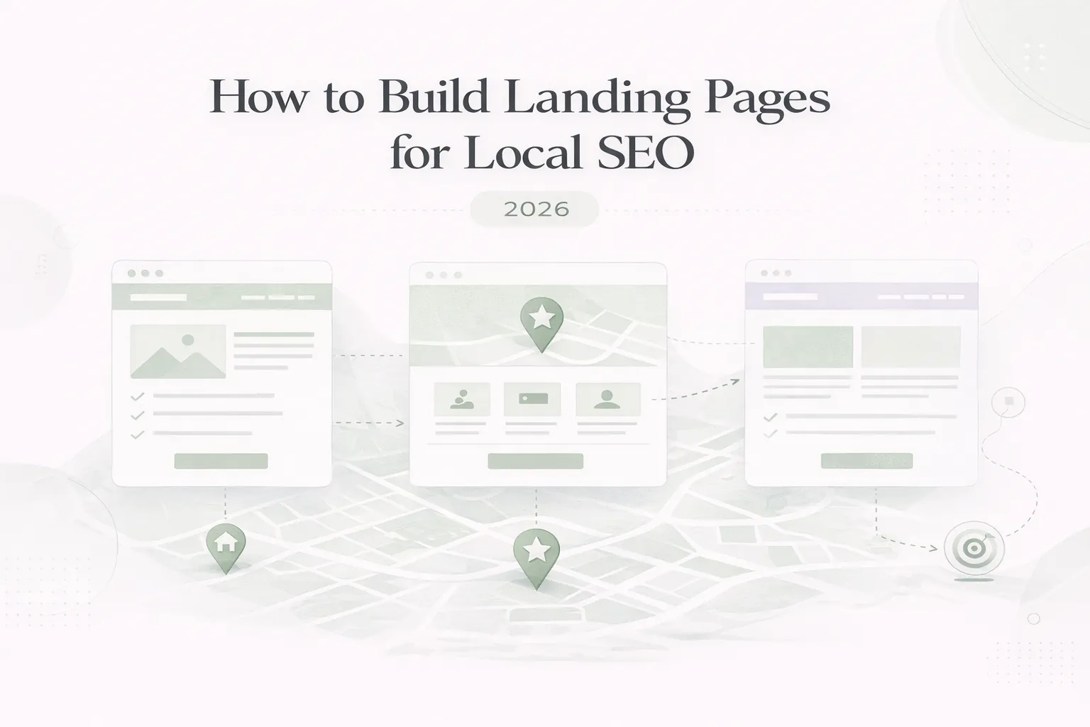 How to Build Landing Pages for Local SEO (2026)