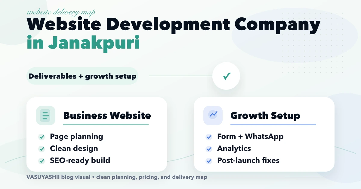 Website Development Company in Janakpuri (2026)
