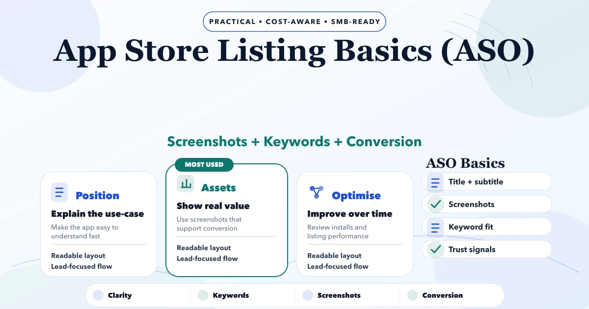 App Store Listing Basics (ASO)