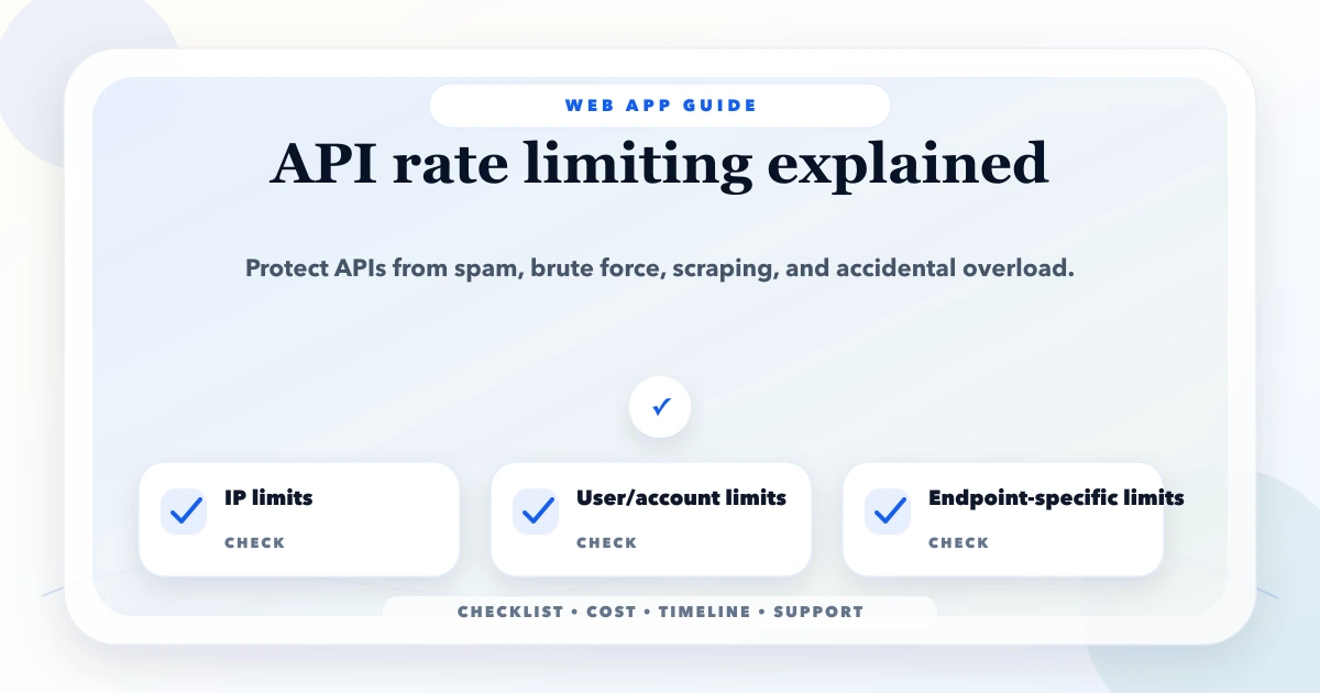API rate limiting explained