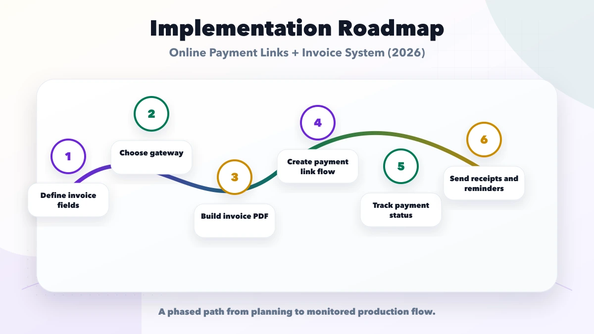 Online Payment Links + Invoice System (2026) roadmap