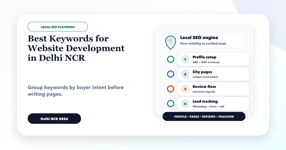 Best Keywords for Website Development in Delhi NCR