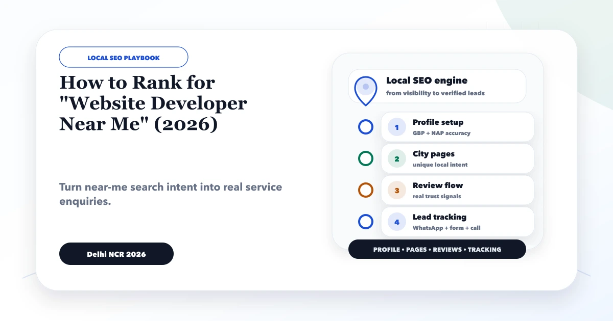 How to Rank for "Website Developer Near Me" (2026)