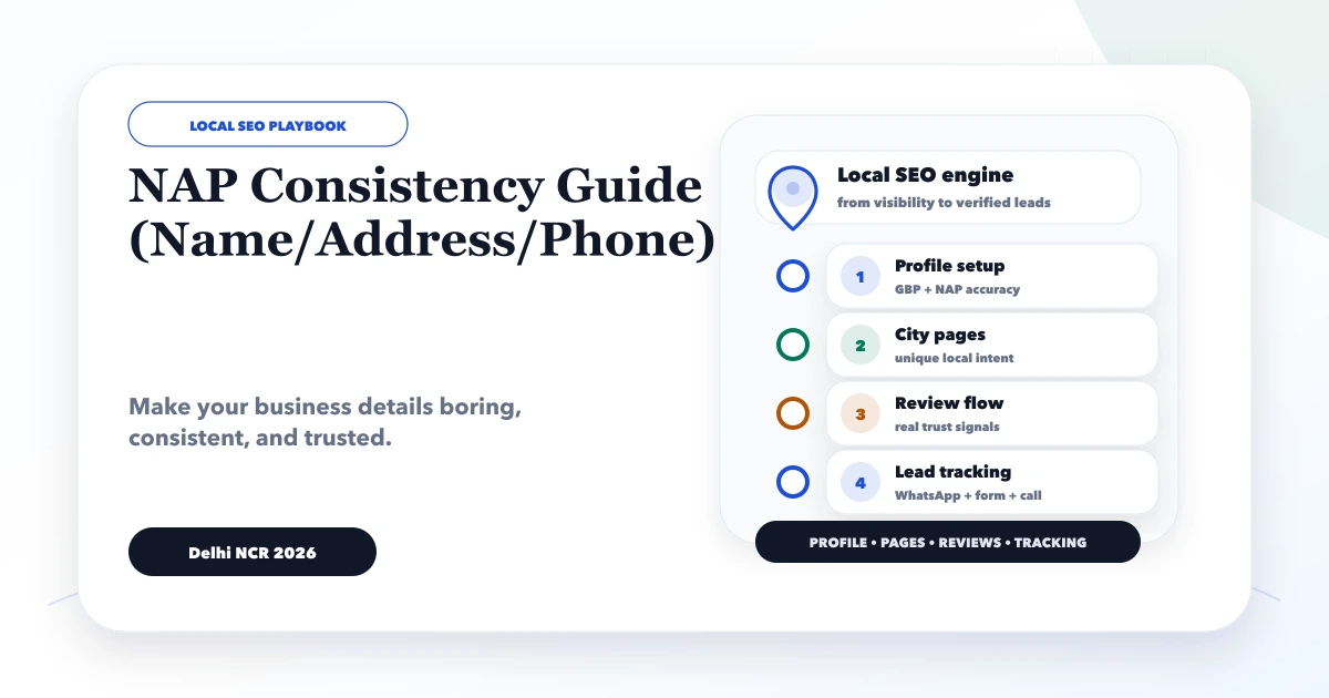 NAP Consistency Guide (Name/Address/Phone)
