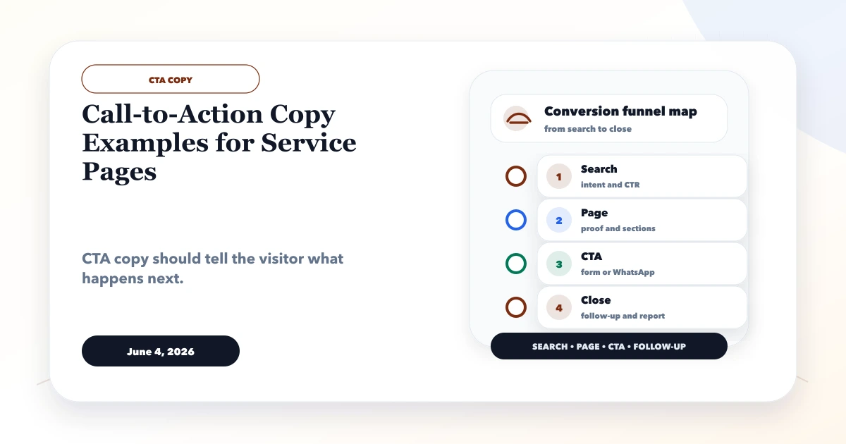 Call-to-Action Copy Examples for Service Pages