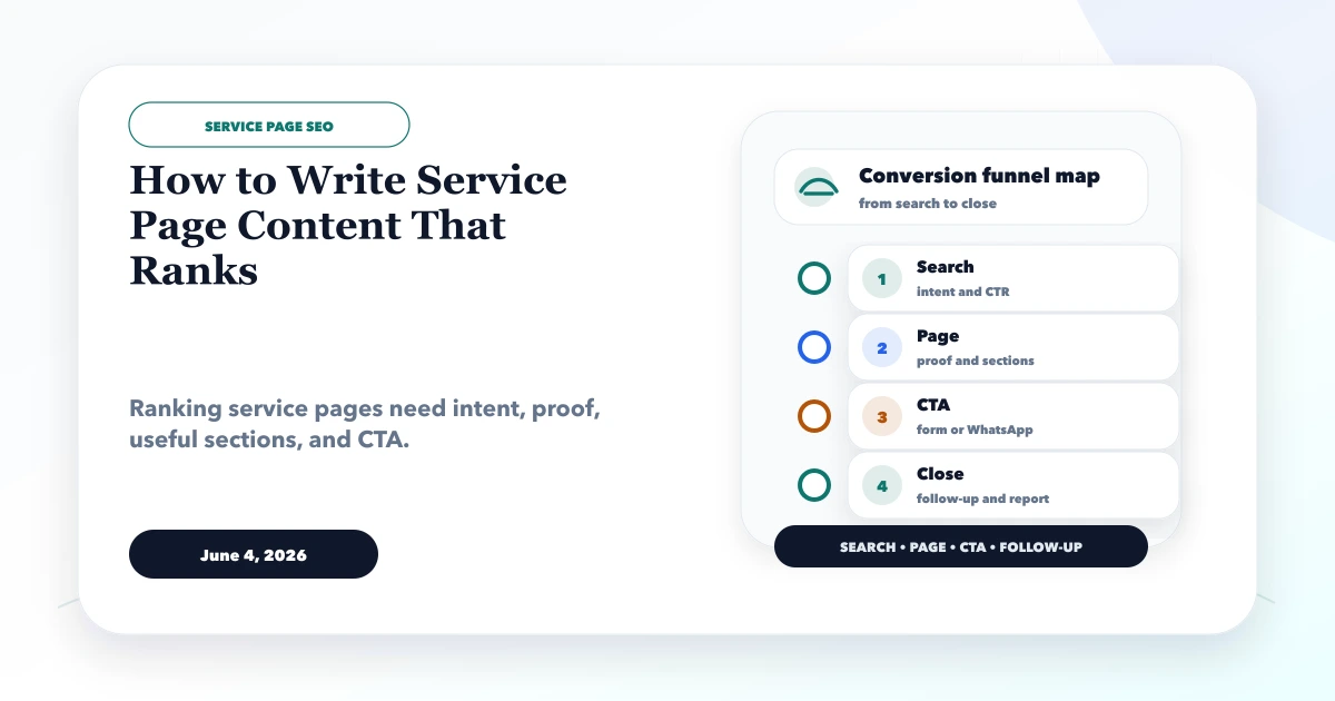 How to Write Service Page Content That Ranks
