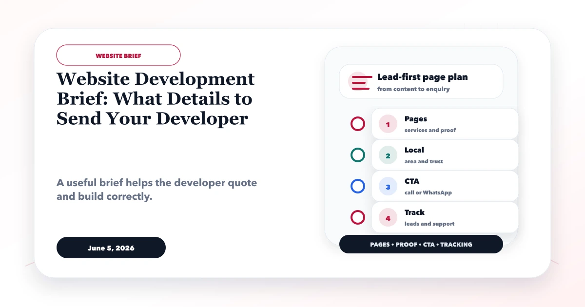 Website Development Brief: What Details to Send Your Developer
