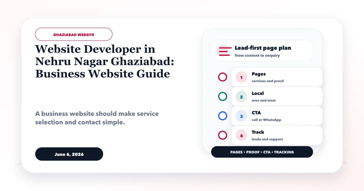 Website Developer in Nehru Nagar Ghaziabad: Business Website Guide