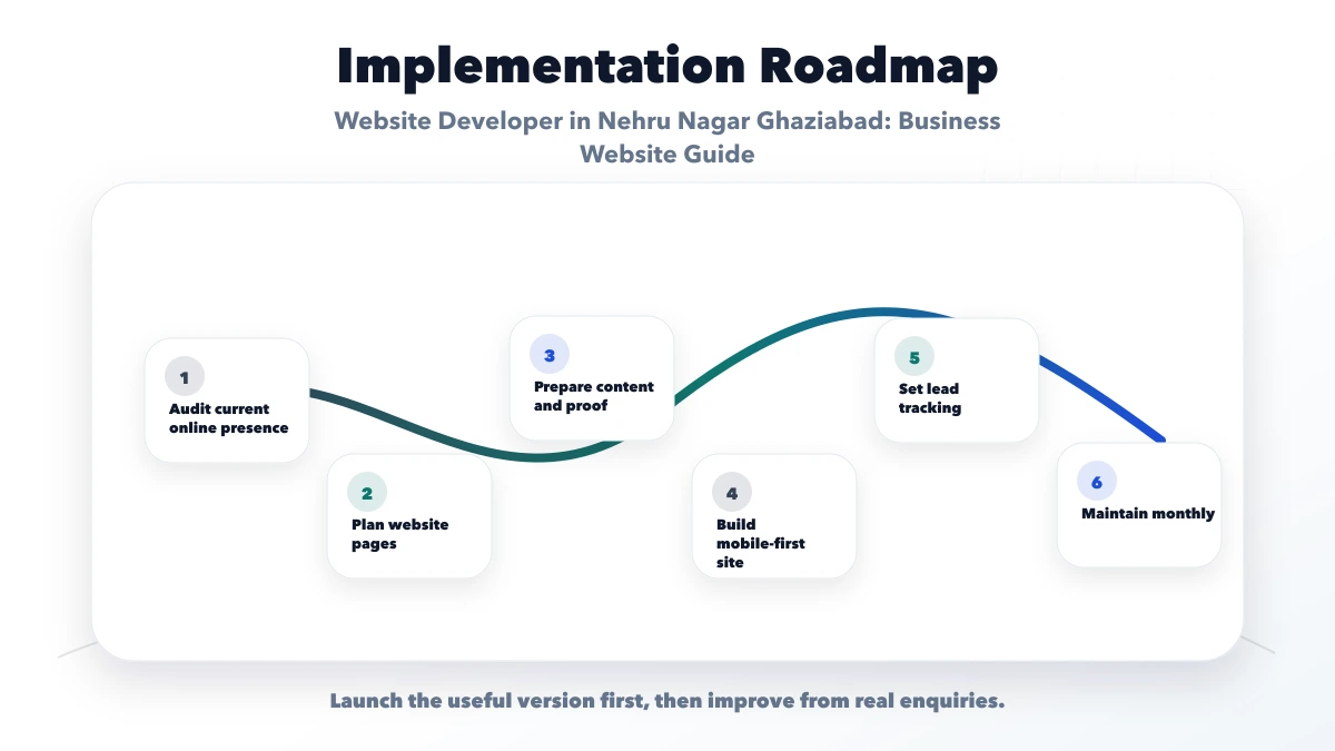 Website Developer in Nehru Nagar Ghaziabad: Business Website Guide roadmap