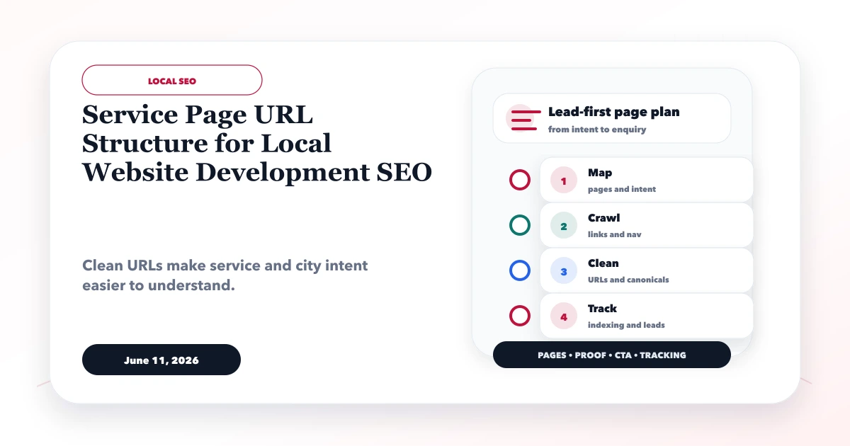 Service Page URL Structure for Local Website Development SEO