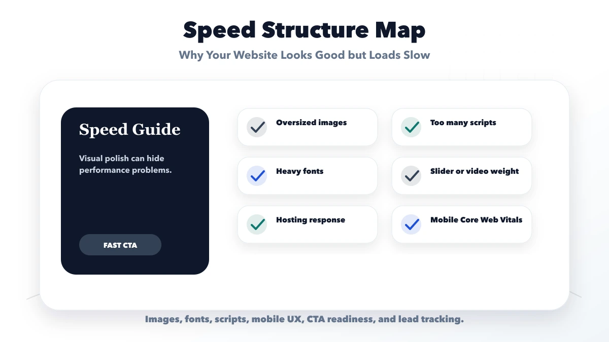 Why Your Website Looks Good but Loads Slow structure map