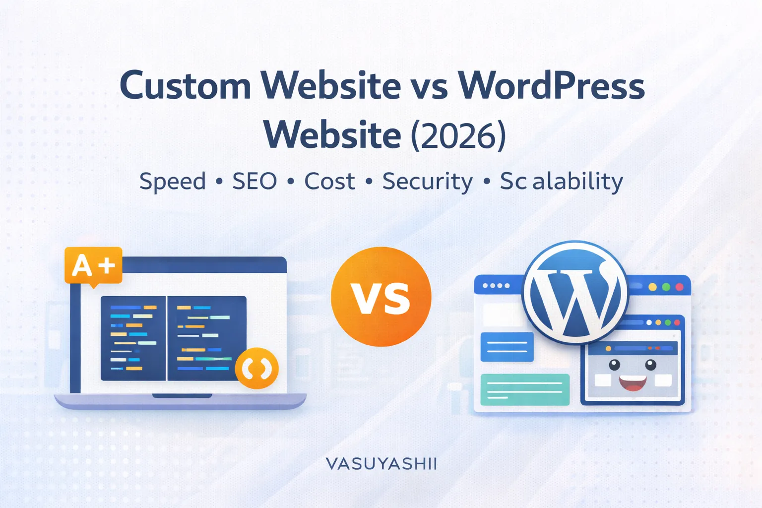 Custom Website vs WordPress Website (2026): Which One Is Best for Your Business?