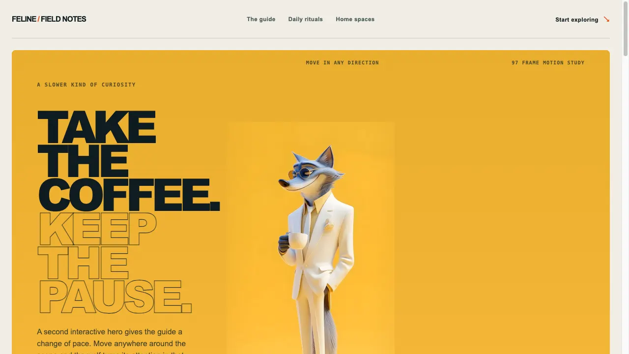 Feline Field Notes Interactive Guide