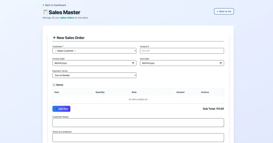 Inventory software screenshot 7